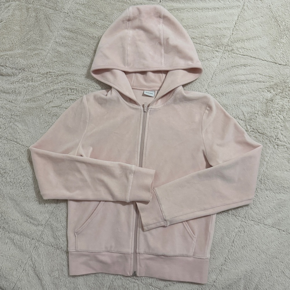 Sunday Best Velour Zip Up